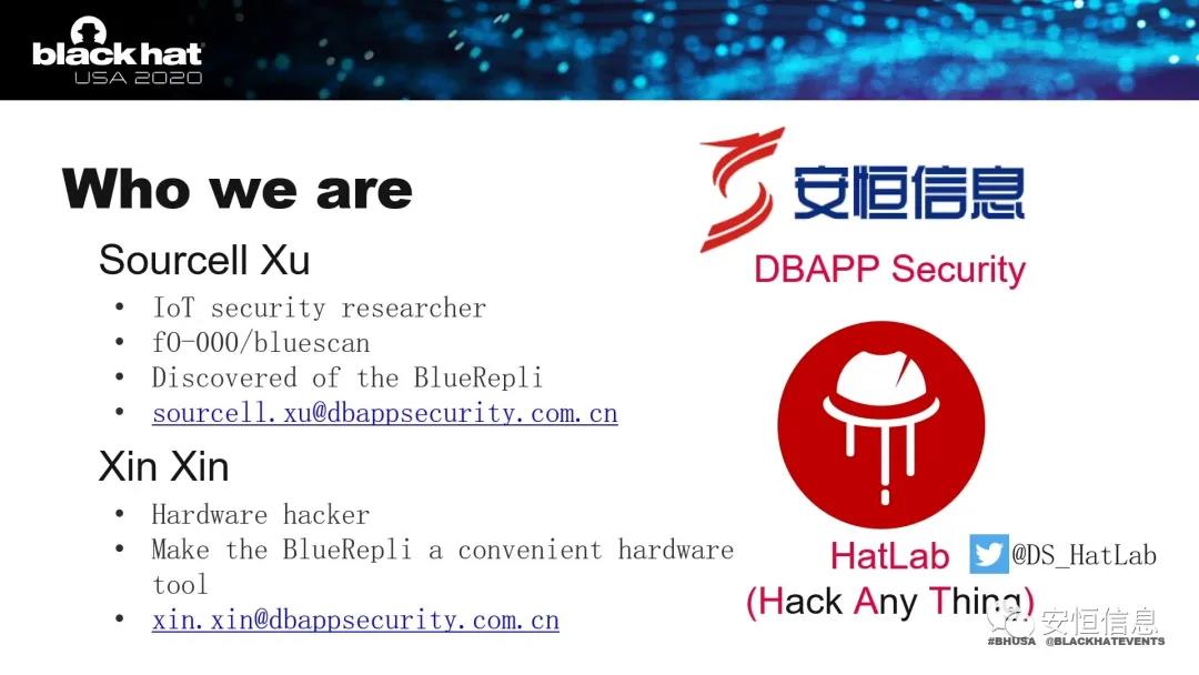 金沙8087娱场城信息再登全球Black Hat大会